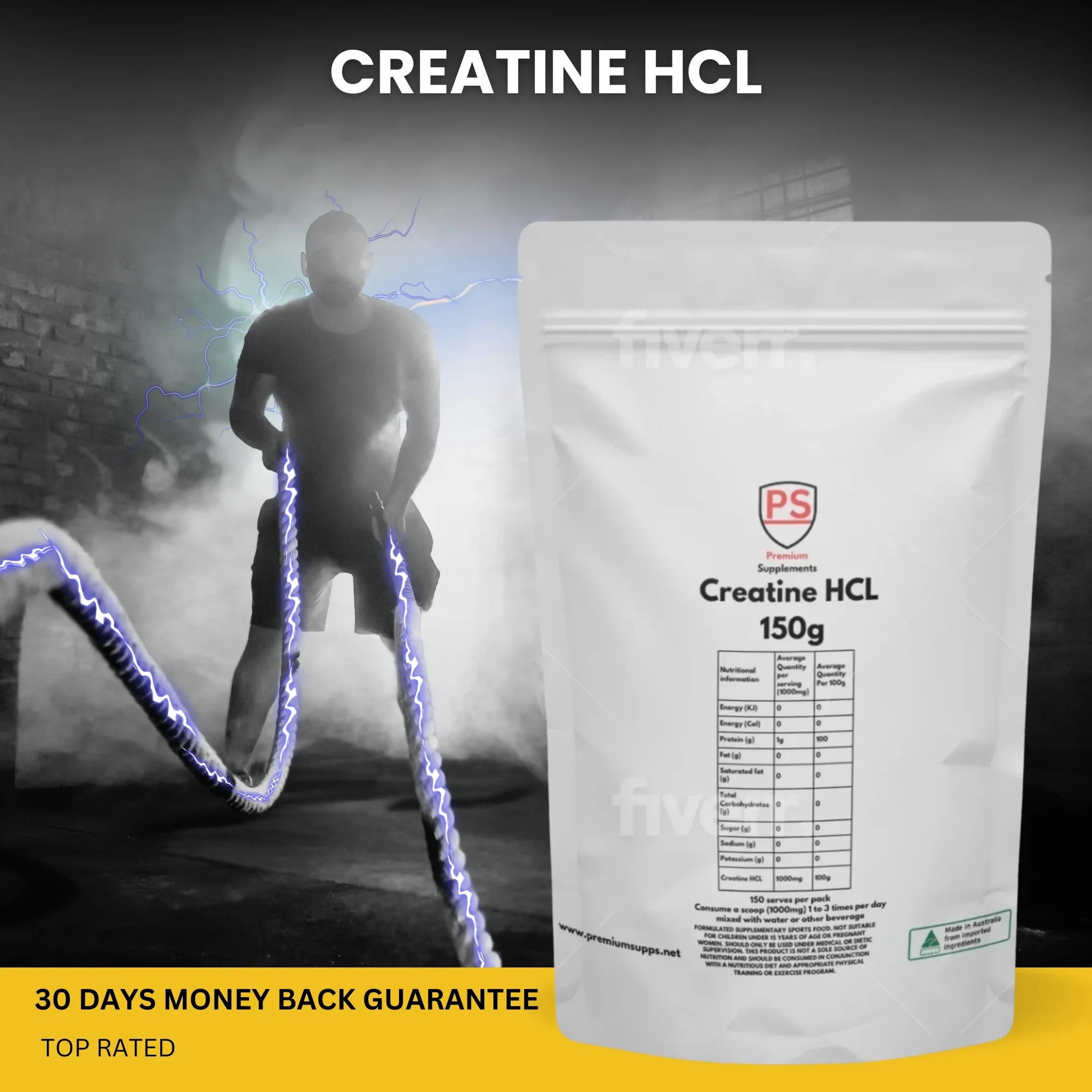 Creatine HCL 150g - Premiumsupps