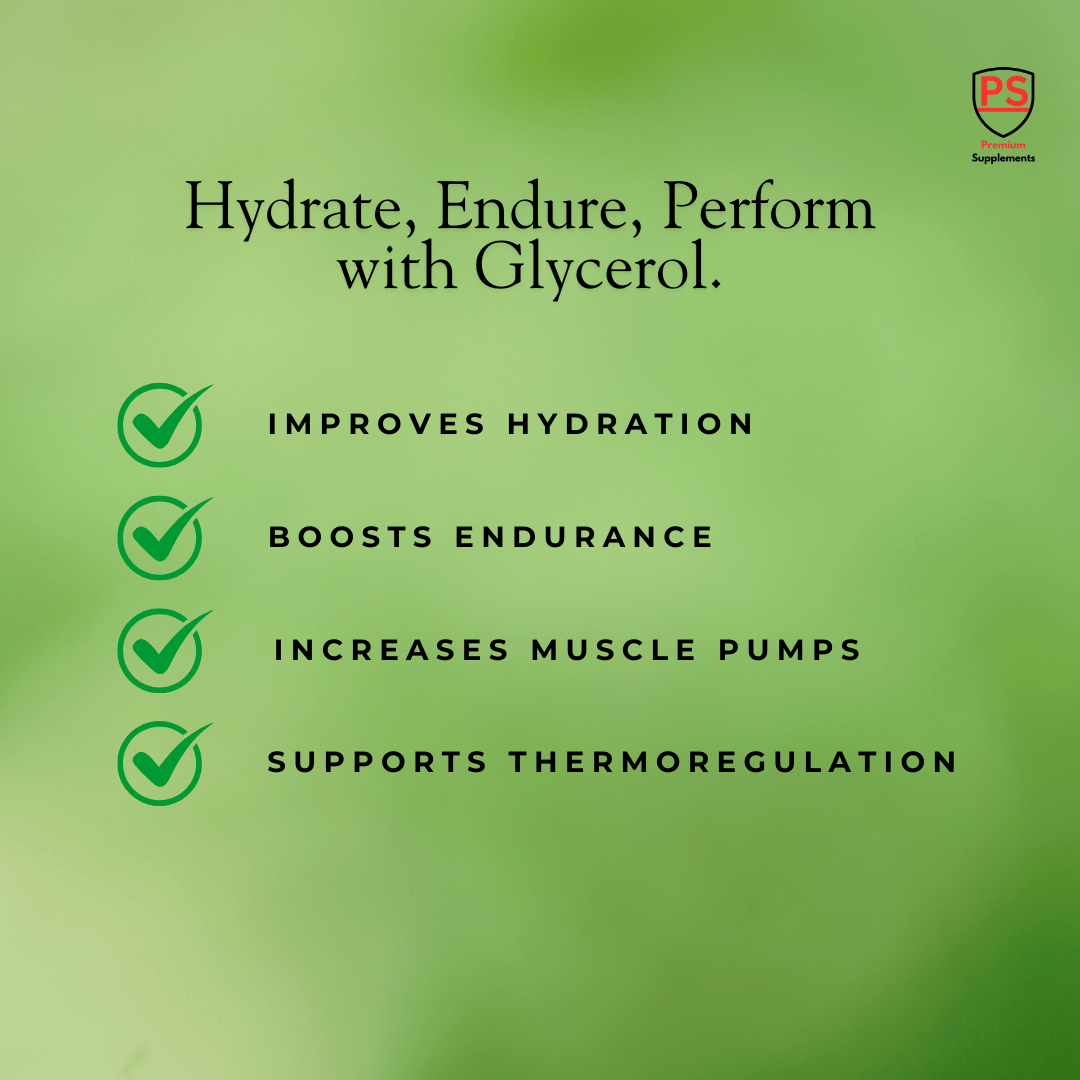Liquid Glycerol 500ml - Premiumsupps