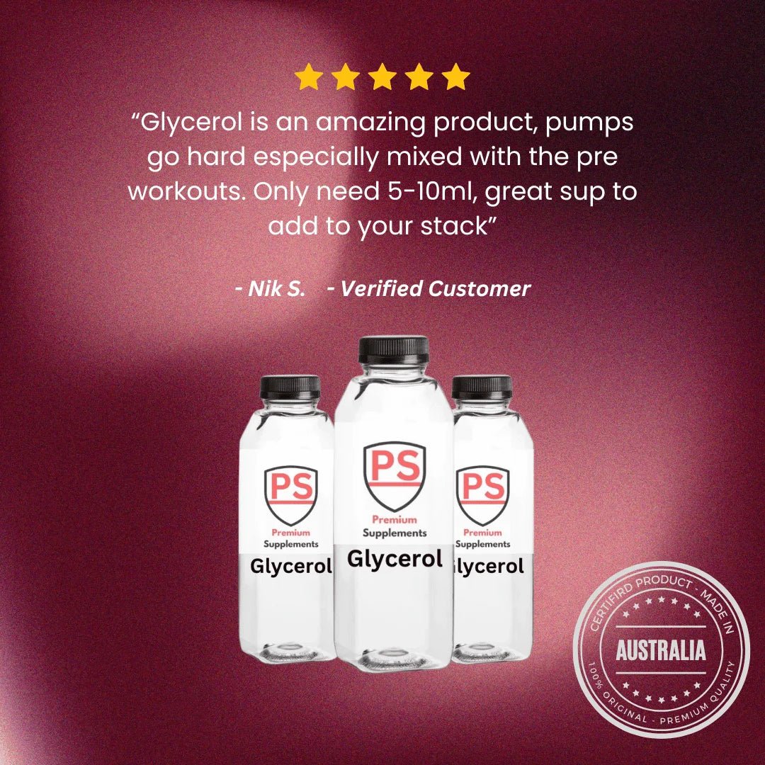 Liquid Glycerol 500ml - Premiumsupps