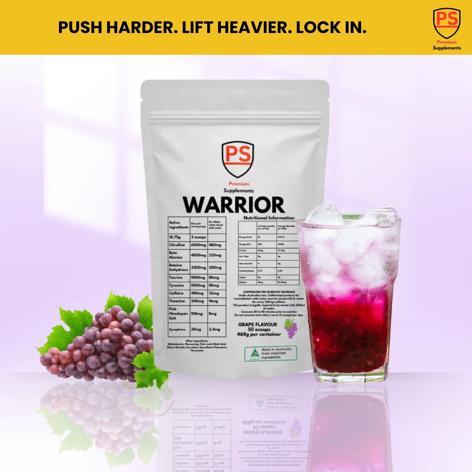 Warrior High - Stimulant Pre - workout - Premiumsupps