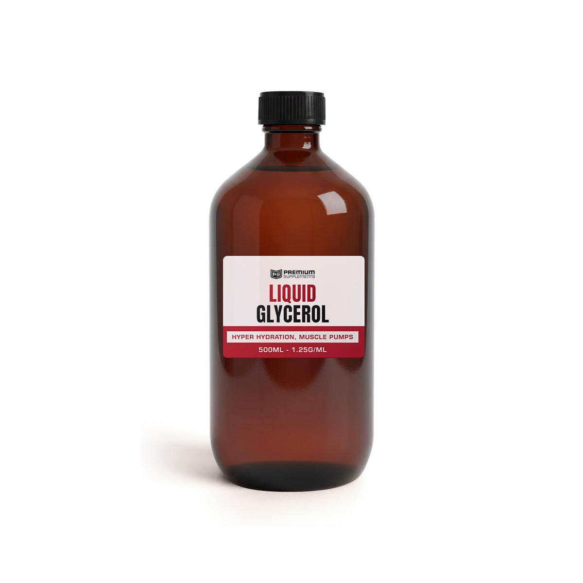 Liquid Glycerol 500ml 1.25g/mL by Premium Supps