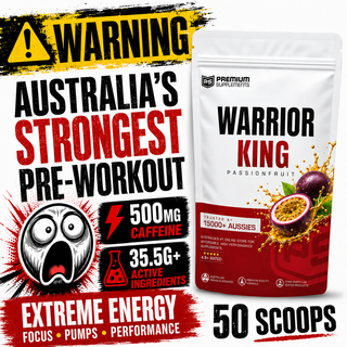 Warrior KING Ultra High-Stim Pre-workout