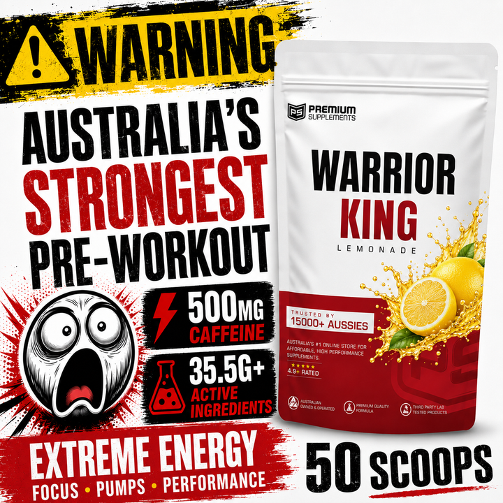 Warrior KING Ultra High-Stim Pre-workout