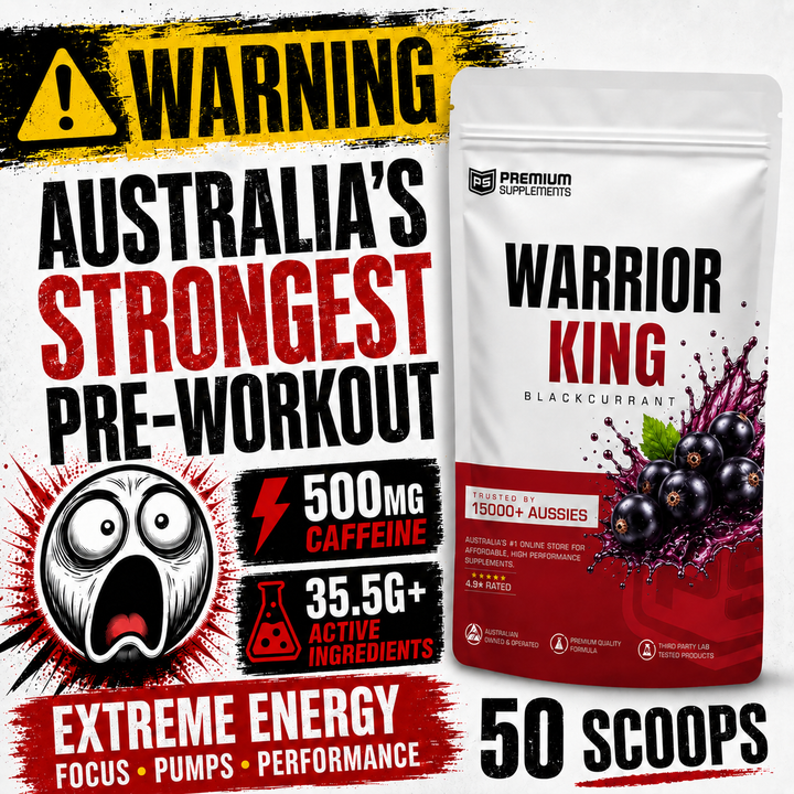 Warrior KING Ultra High-Stim Pre-workout