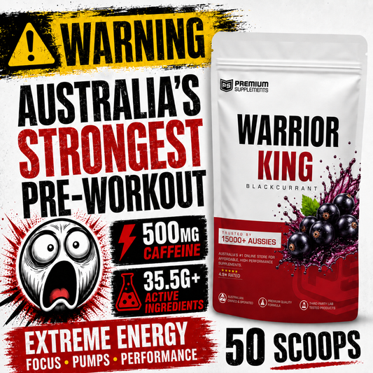 Warrior KING Ultra High-Stim Pre-workout