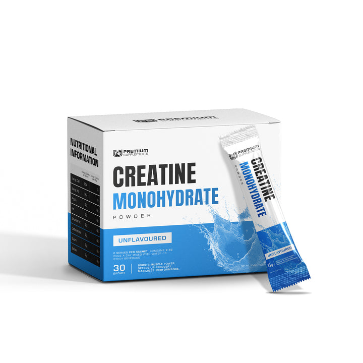 Micronised Creatine Monohydrate Sachets – 30 × 5g