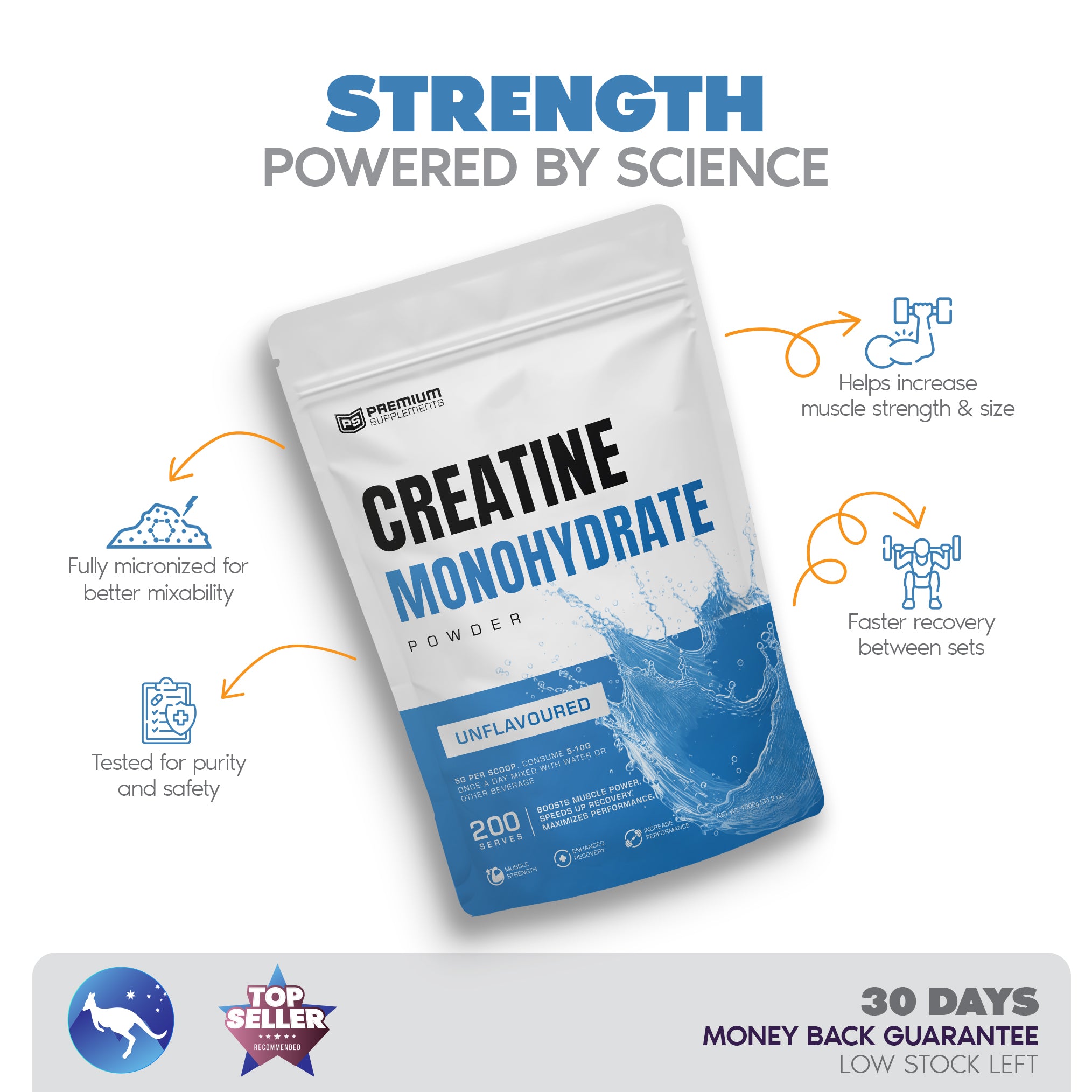 Micronised Creatine Monohydrate