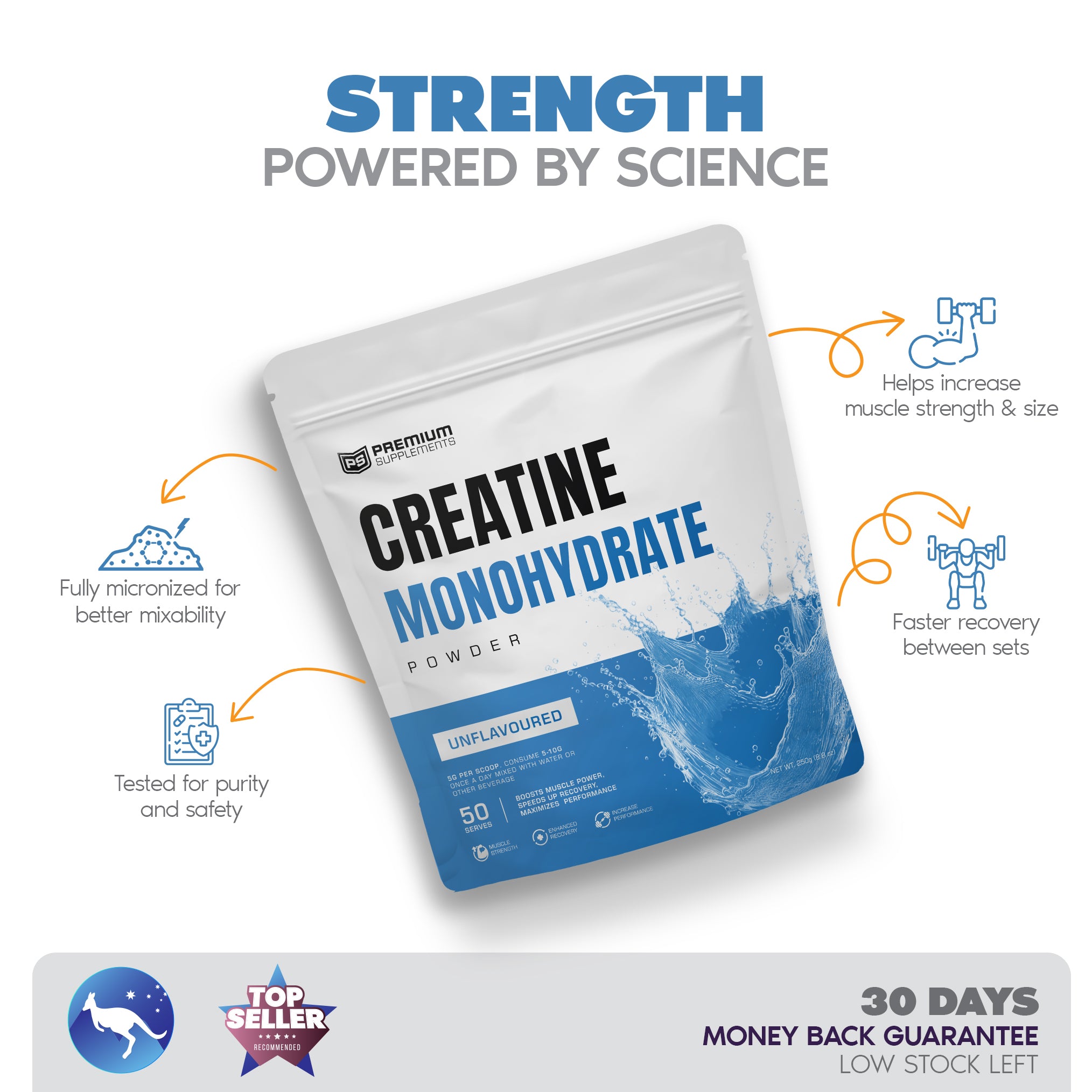 Micronised Creatine Monohydrate