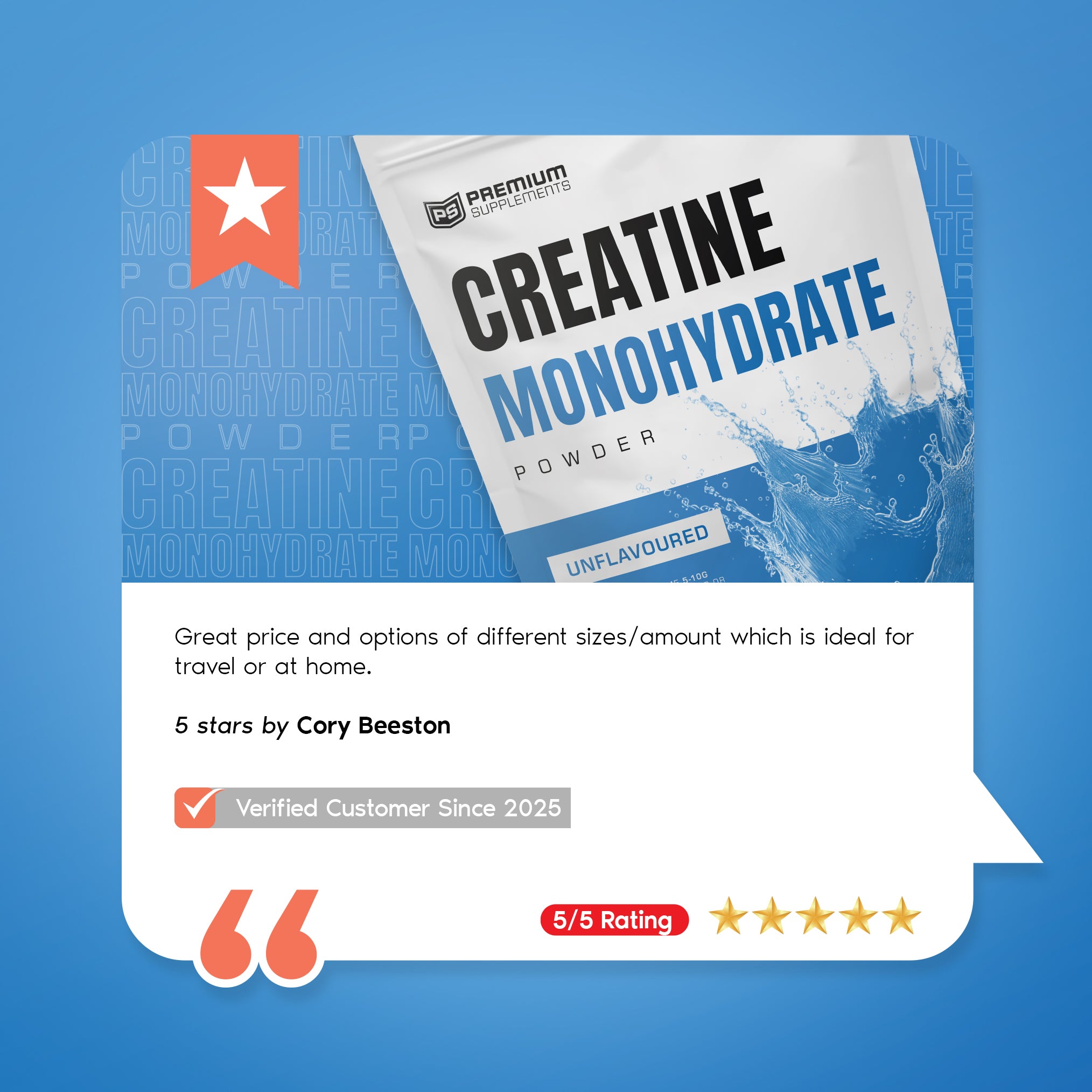 Micronised Creatine Monohydrate