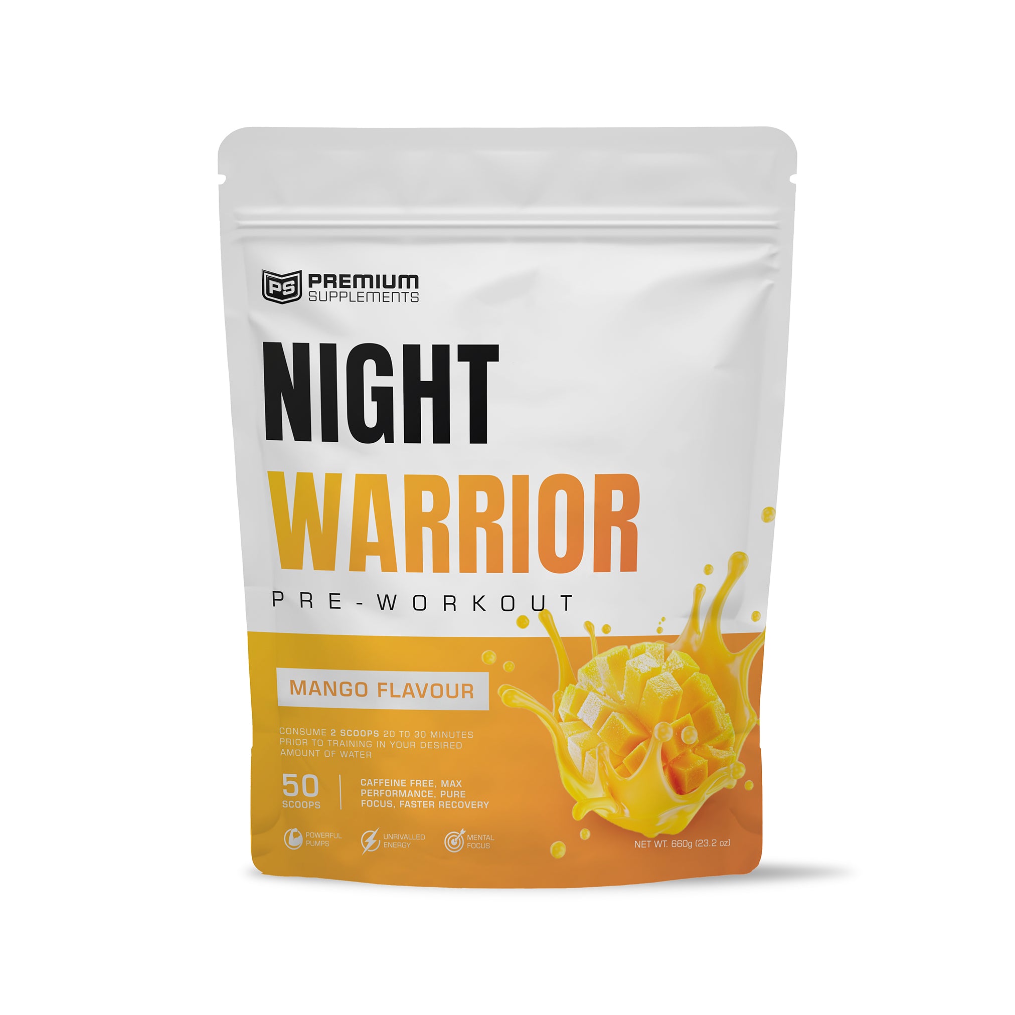 Night warrior Caffeine-free Pre-workout