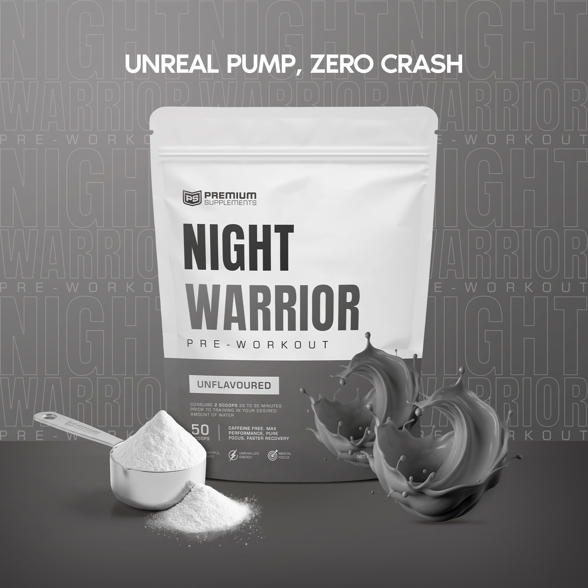 Night warrior Caffeine-free Pre-workout