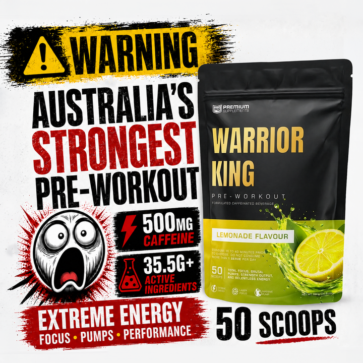 Warrior KING Ultra High-Stim Pre-workout
