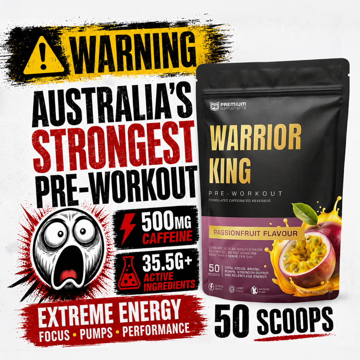 Warrior KING Ultra High-Stim Pre-workout