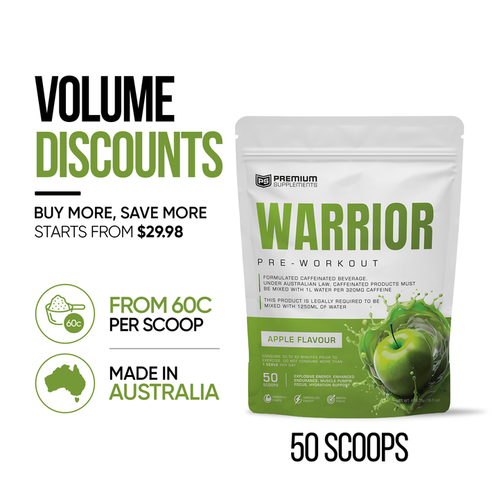 Warrior High-Stimulant Pre-workout