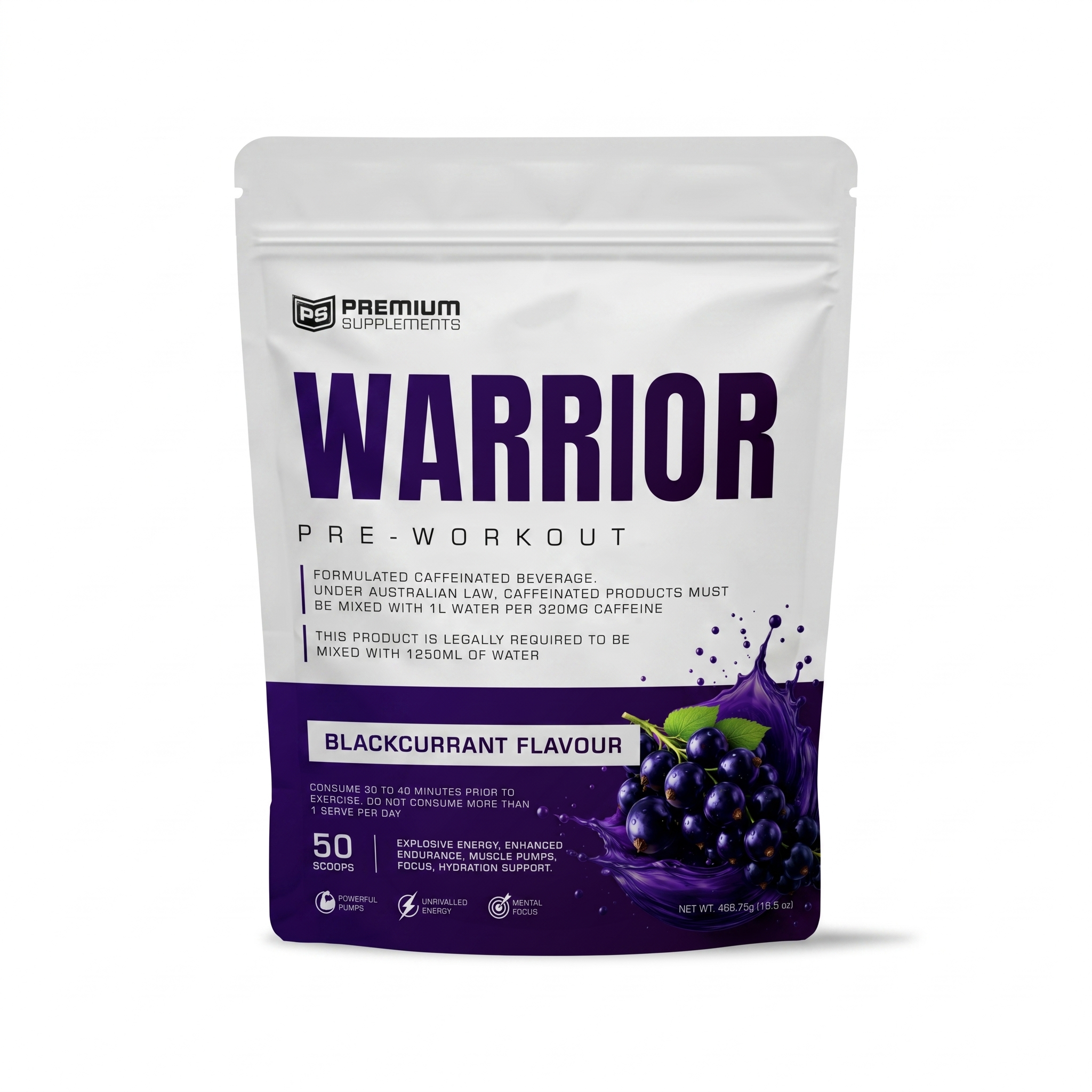 Warrior High-Stimulant Pre-workout