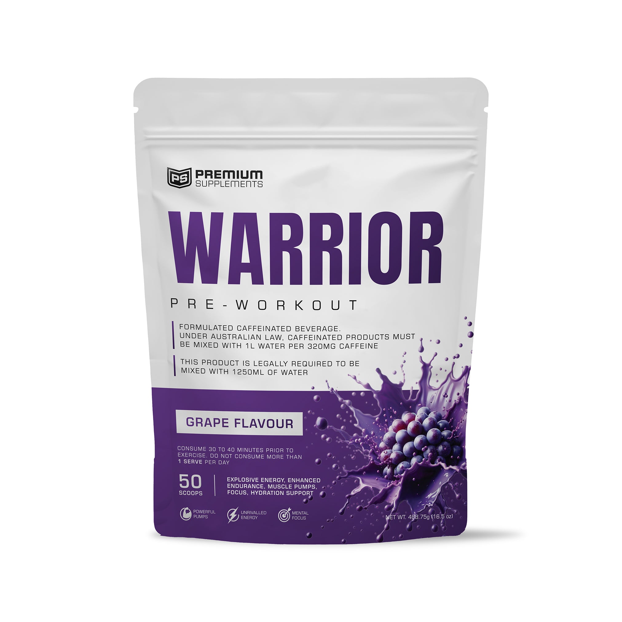 Warrior High-Stimulant Pre-workout