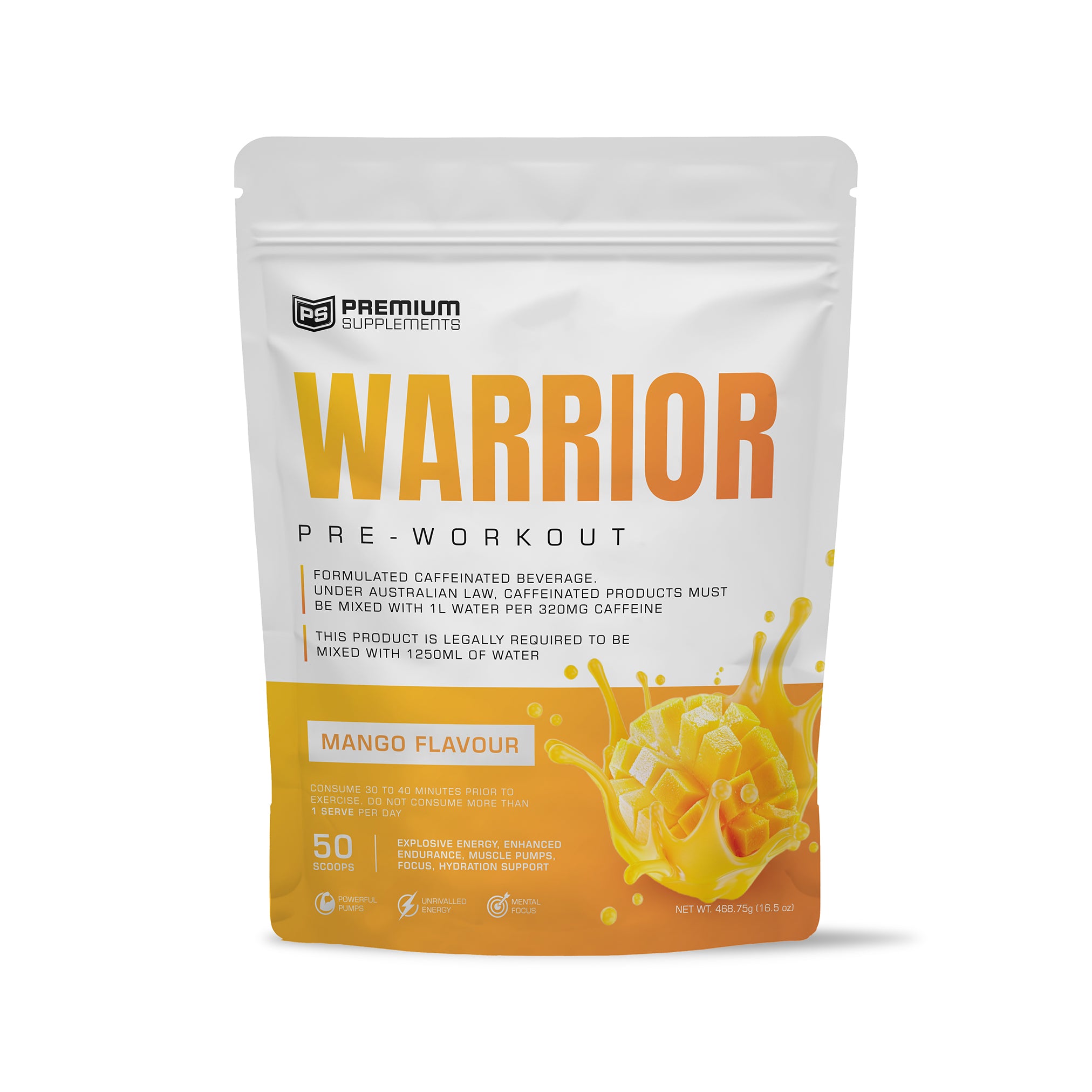 Warrior High-Stimulant Pre-workout