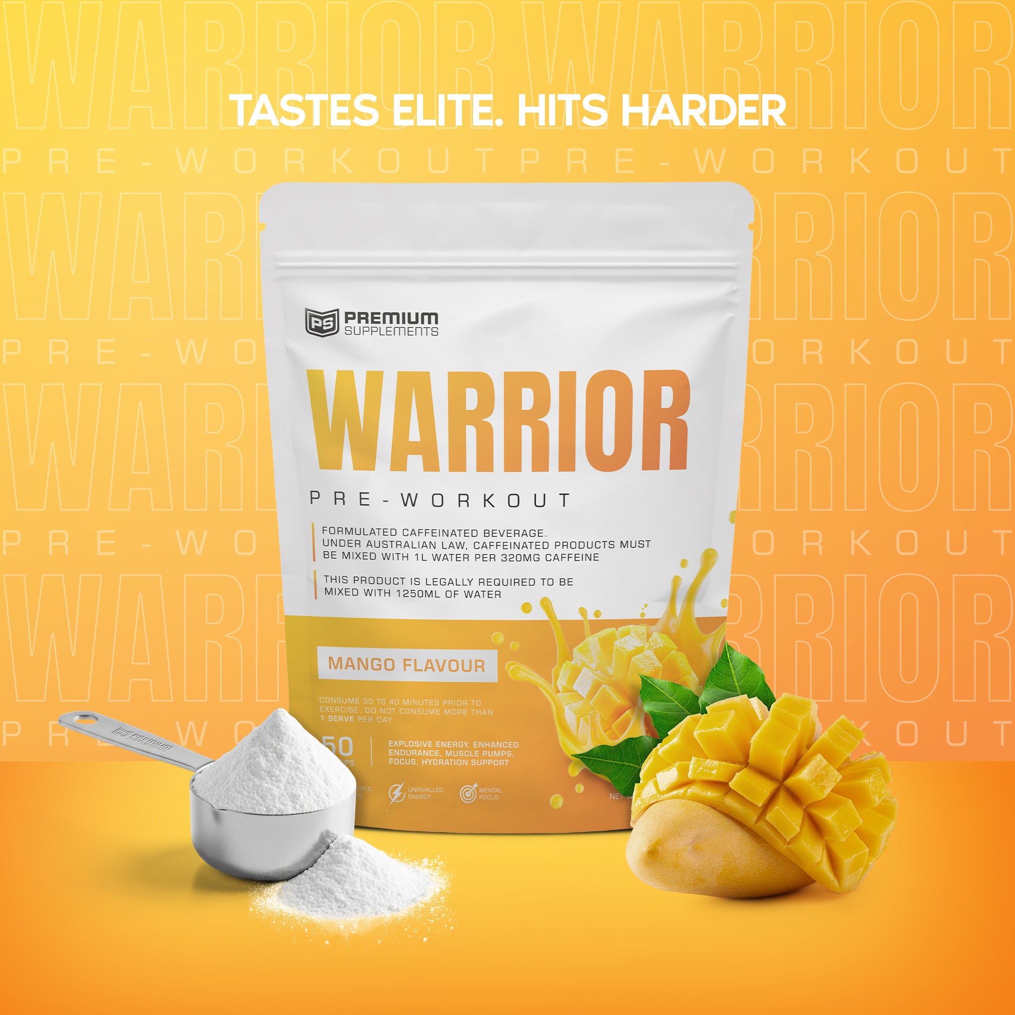 Warrior High-Stimulant Pre-workout