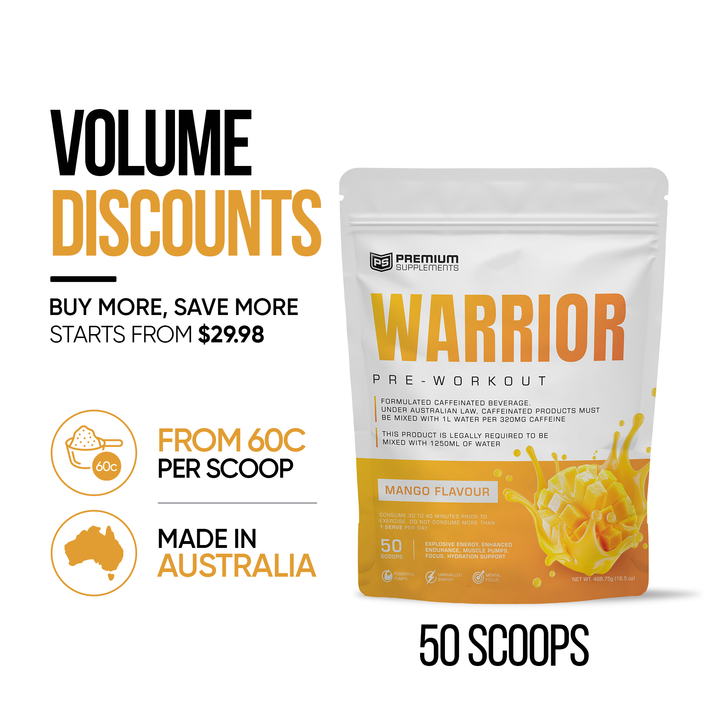 Warrior High-Stimulant Pre-workout