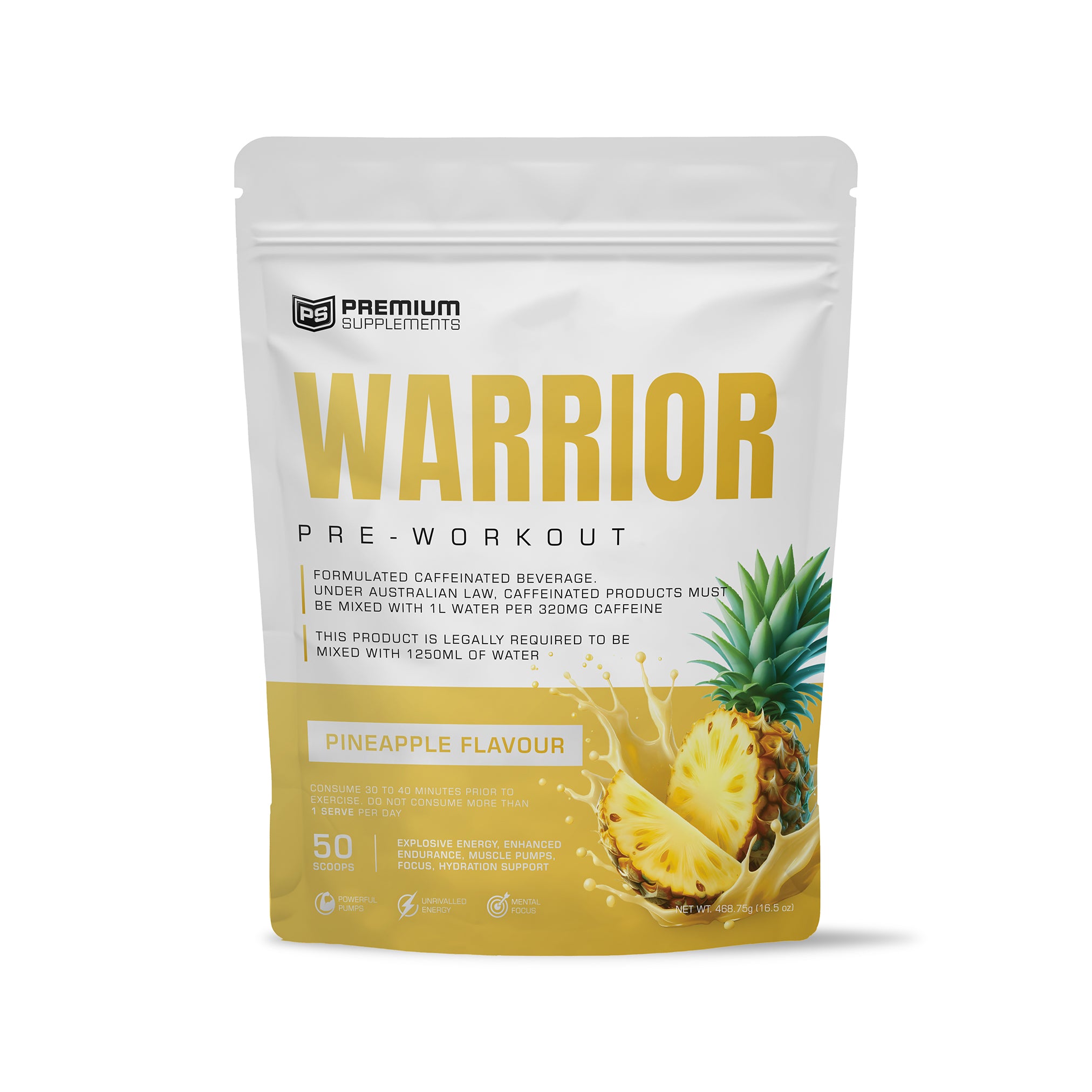 Warrior High-Stimulant Pre-workout