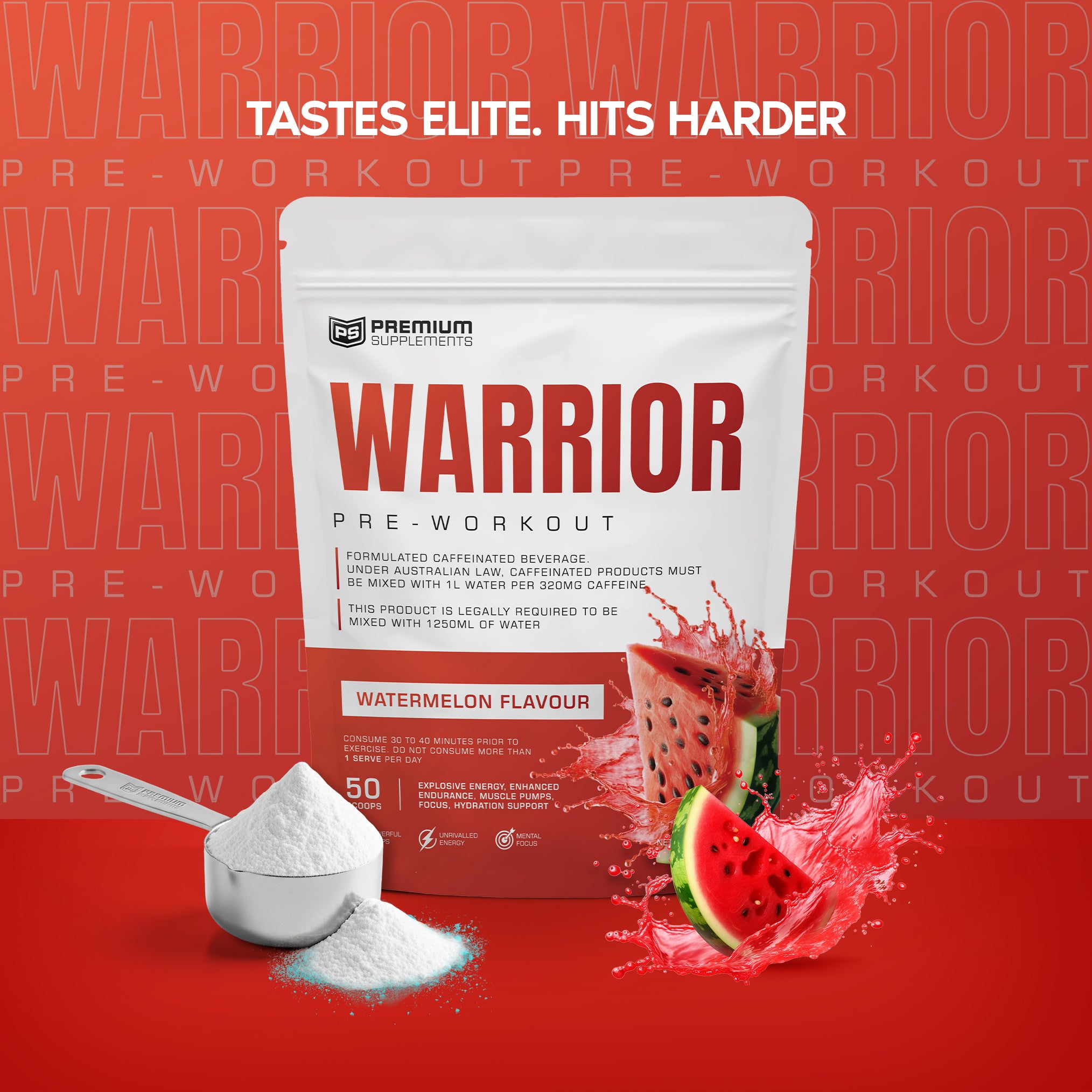 Warrior High-Stimulant Pre-workout