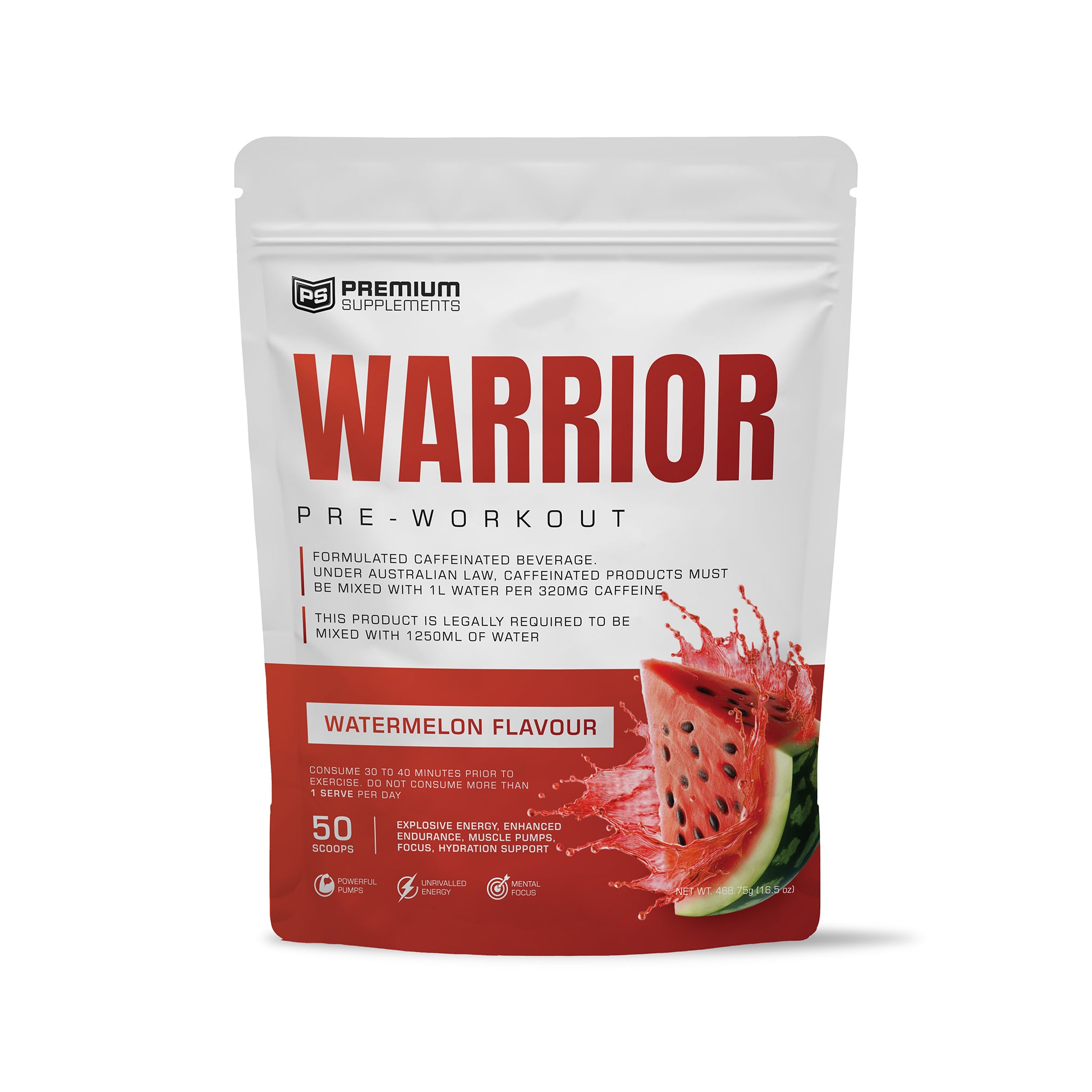 Warrior High-Stimulant Pre-workout