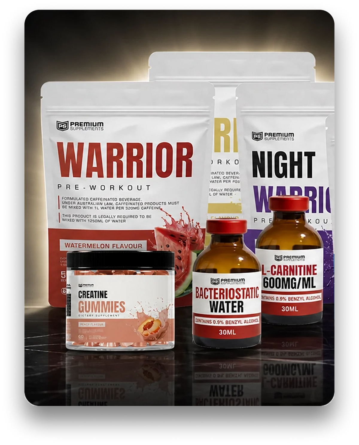 Premiumsupps wholesale product range