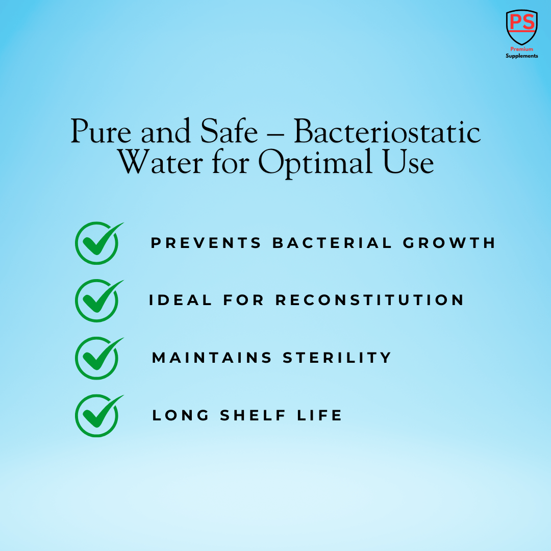 Bacteriostatic Water - Premiumsupps