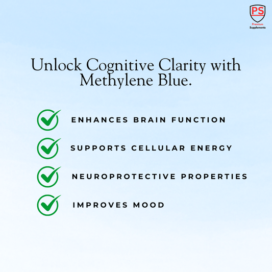 Methylene Blue 30ml 10mg/ml - Premiumsupps