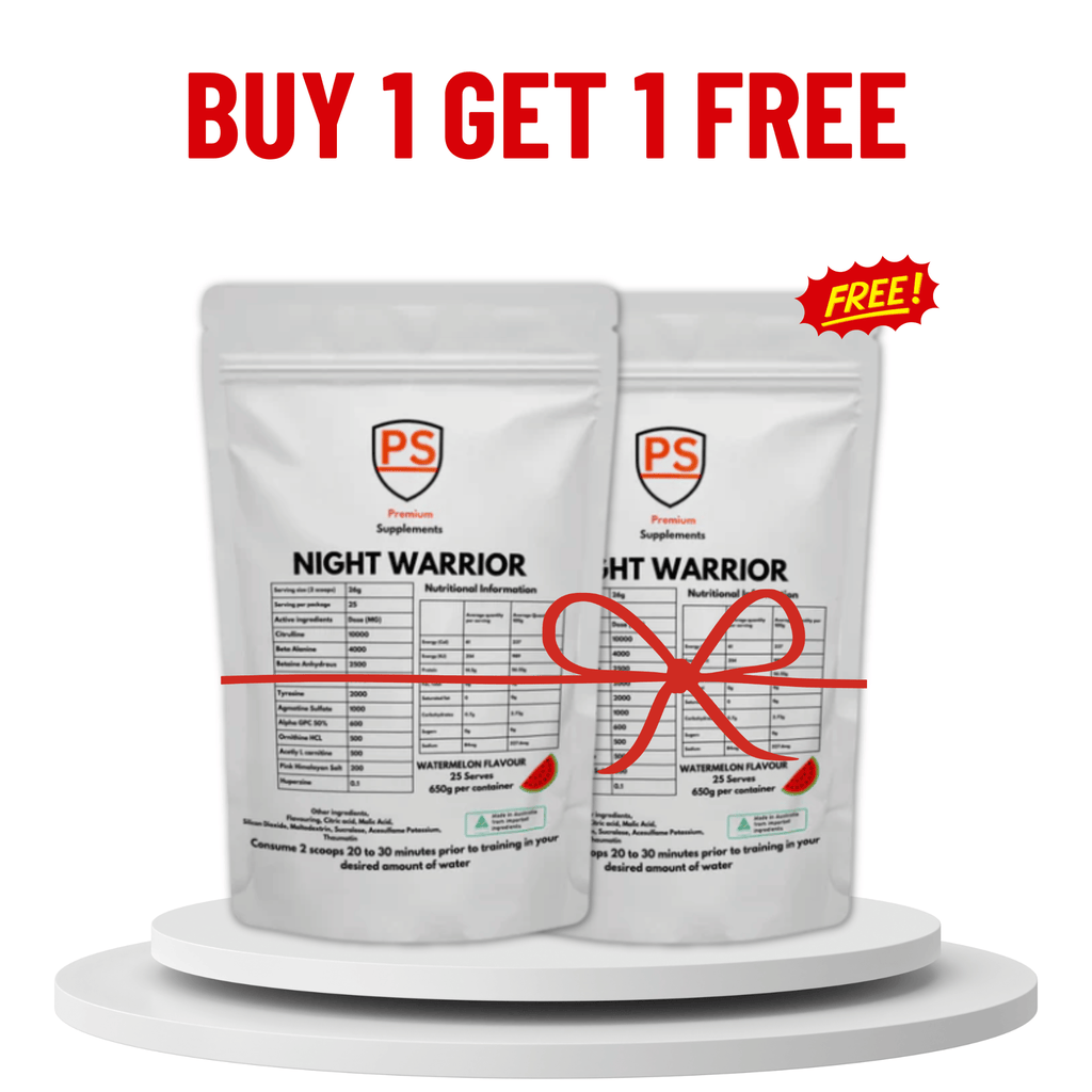 Night warrior Caffeine - free Pre - workout - Premiumsupps