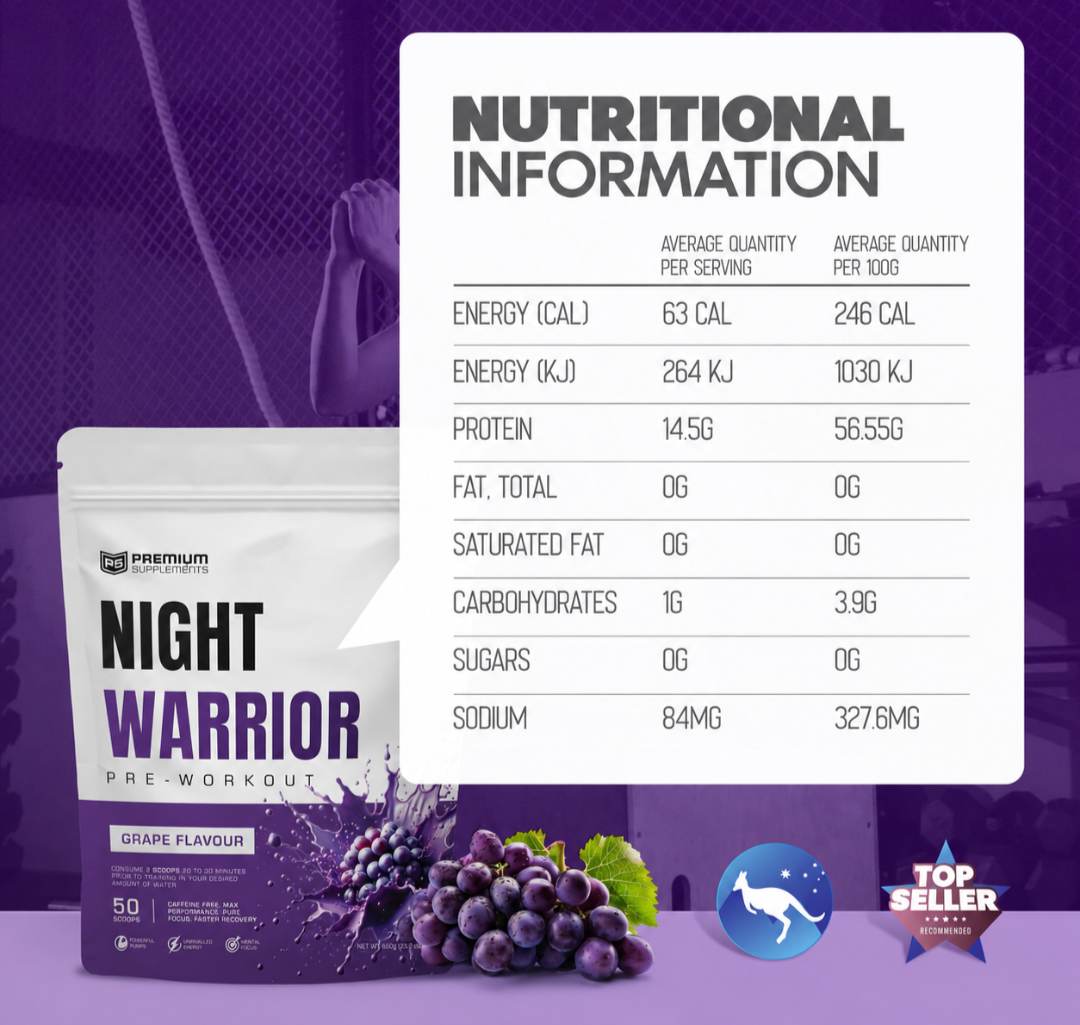 Night Warrior Caffeine-Free Pre-Workout