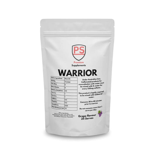 Warrior Hig - Stimulant Pre - workout - Premiumsupps